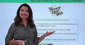New Year Wishes for Your Boss or Co-Workers