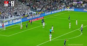 Gol de Barrenetxea para el 0-1 de Real Madrid vs. Real Sociedad.