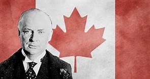 Prime Minister R. B. Bennett of Canada