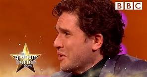 Kit Harington’s emotional goodbye to Jon Snow 😭- BBC The Graham Norton Show