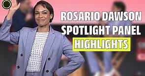 Rosario Dawson Spotlight | FULL PANEL | Talks Ahsoka , Star Wars, and Grogu