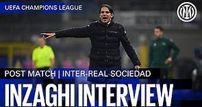 SIMONE INZAGHI INTERVIEW | INTER 0-0 REAL SOCIEDAD 🎙️⚫🔵