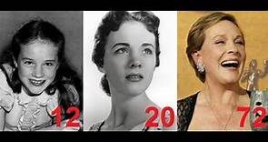 Julie Andrews from 3 to 86 years old