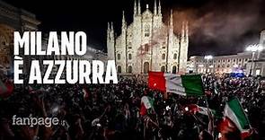 Euro2020, Milano festeggia l'Italia campione: "Oggi è più bello essere italiani"