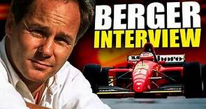 Gerhard Berger: "Da denk ich: Der bringt mich jetzt um!" | Interview zur Formel 1 Karriere