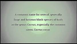 What Raven Means