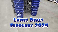 Lowes Deals February 2024
