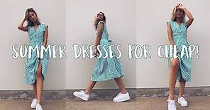 How to look cute for less| Affordable summer dresses from Dresslily