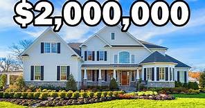 Luxury Home Tour - $2 Million Dollar Dream Home in NJ