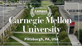 USA🇺🇸- Carnegie Mellon University, The Most Beautiful Campus Tour l 4K Drone