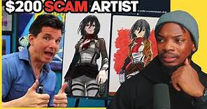 The Worst Professional Artist Ever Is Tracing $200 Art Commissions (Butch Hartman)
