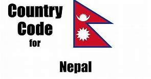 Nepal Dialing Code - Nepalese Country Code - Telephone Area Codes in Nepal