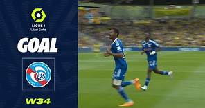 Goal Habib DIALLO (27' pen - RCSA) FC NANTES - RC STRASBOURG ALSACE (0-2) 22/23