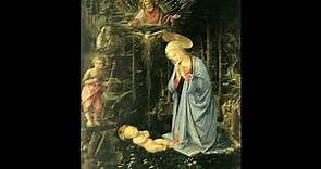Fra Filippo Lippi - Adoración del Niño en el bosque