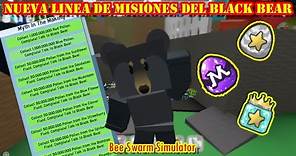 NUEVA LINEA DE MISIONES DEL BLACK BEAR | BEE SWARM SIMULATOR