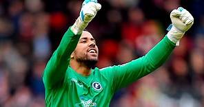 The best save ever? Millwall goalkeeper Jordan Archer pulls off a stunning stop with his head!