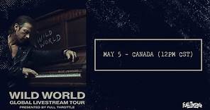 Kip Moore - Wild World Global Livestream Tour - Canada