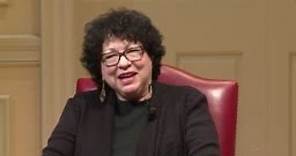 In Conversation with U.S. Supreme Court Justice Sonia Sotomayor