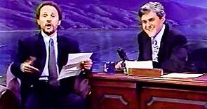VERY FIRST EPISODE of The Tonight Show with Jay Leno - Aired on May 25, 1992 (Guest Billy Crystal)