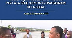 Le Président de la République, Son Excellence Monsieur Denis Sassou-N’Guesso est arrivé, ce jeudi 14 décembre 2023 à Djibloho, en Guinée Équatoriale, où il prendra part à la 5eme session extraordinaire de la CEEAC.#denissassounguessopresident #congobrazzaville242🇨🇬 #Diplomatie