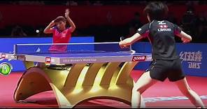 2015年桌球女子世界杯 女單冠軍賽 劉詩雯～～石川佳純