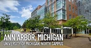 University of Michigan, North Campus - Walking Tour - Ann Arbor, MI, USA