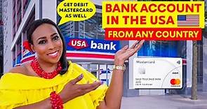 How To Open A BANK ACCOUNT IN THE USA Online From ANY COUNTRY & Get A US Debit Mastercard