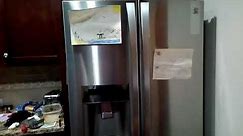 Kenmore Elite 795.72053.118 water ice dispenser repair