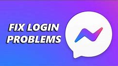 How To Fix Facebook Messenger Login Problems (2023)