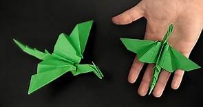 Easy Origami Dragon - How to Fold