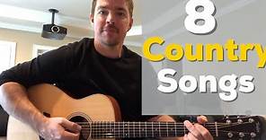 8 Country Songs Beginners Should Learn with Chords