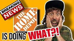 BREAKING NEWS: You WON'T Believe What Home Depot Is Doing To Their Customers