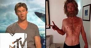 Chris Hemsworth Body Transformation: In The Heart Of The Sea Cast Chat Weight Loss | MTV Movies