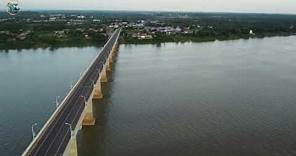 Mekong Bridge in Stung Treng province