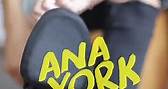 Ana York - Amor x estas botinetas de cuero con cierres y...