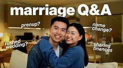 Getting Married Q&A | how we met, wedding plans, prenup?
