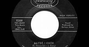1964 HITS ARCHIVE: Maybe I Know - Lesley Gore (mono 45)