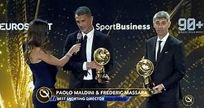 Paolo Maldini & Frederic Massara awarded Best Sporting Director 2022