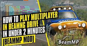 How to play Multiplayer in BeamNG Drive (BeamMP Mod)