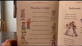 Nursery Rhymes- Monday’s Child