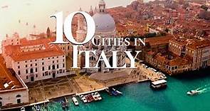10 Most Beautiful Cities to Visit in Italy 4K 🇮🇹 | Rome | Bari | Genoa