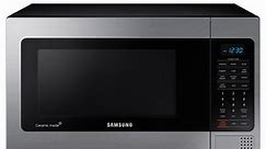 Samsung 1.1 Cu. Ft. Stainless Steel Countertop Microwave With Grilling Element - MG11H2020CT/AA