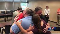 Family meets 911 dispatcher who saved son's life