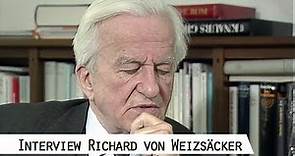 Richard von Weizsäcker über seine Zeit als Soldat der Wehrmacht