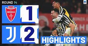 MONZA-JUVENTUS 1-2 | HIGHLIGHTS | Gatti smashes home a last-minute winner | Serie A 2023/24