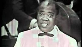 Louis Armstrong sings "Mack the Knife"