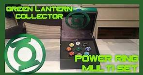 Green Lantern Collector Multi-Ring Set - THE BEAN LANTERN Review