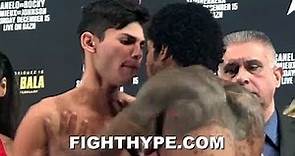 RYAN GARCIA ERUPTS ON BRAULIO RODRIGUEZ; GETS PHYSICAL AT HEATED WEIGH-IN