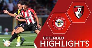 Brentford 2-2 AFC Bournemouth | Extended Highlights