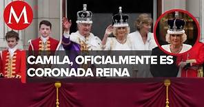 Coronan a Camila como reina de Reino Unido